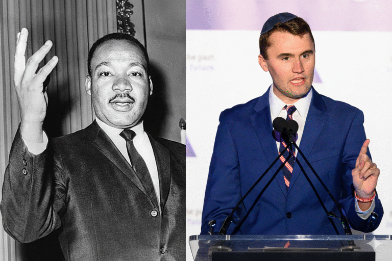 Martin Luther King y Charlie Kirk