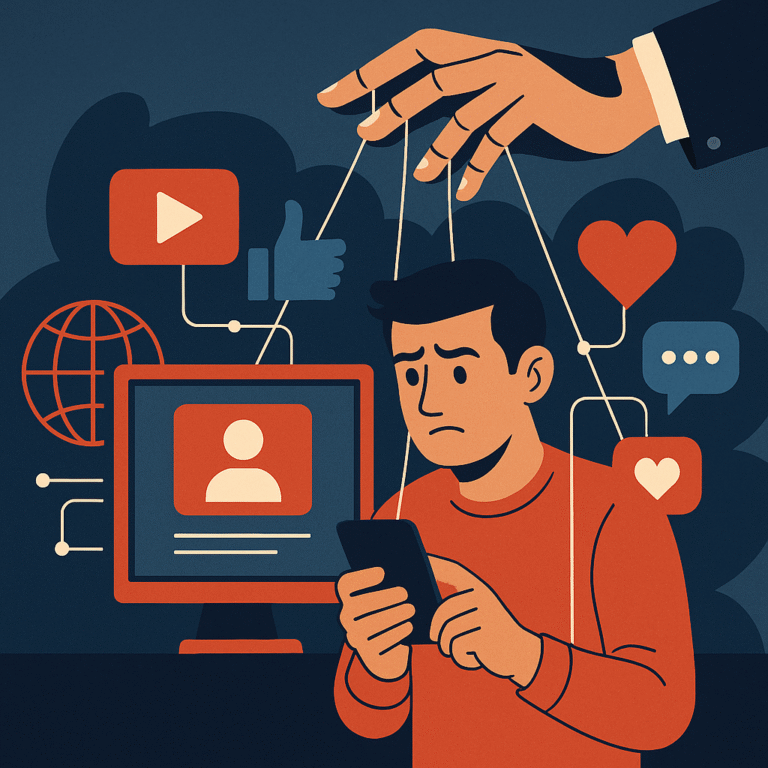 como las redes y el internet te manipulan