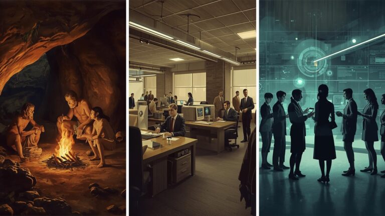 evolucion del cazador nomada a las computadoras