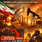Guerra y crisis en Irán y mercados financieros
