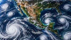 huracanes en Mexico